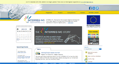 Desktop Screenshot of interreg4c.eu